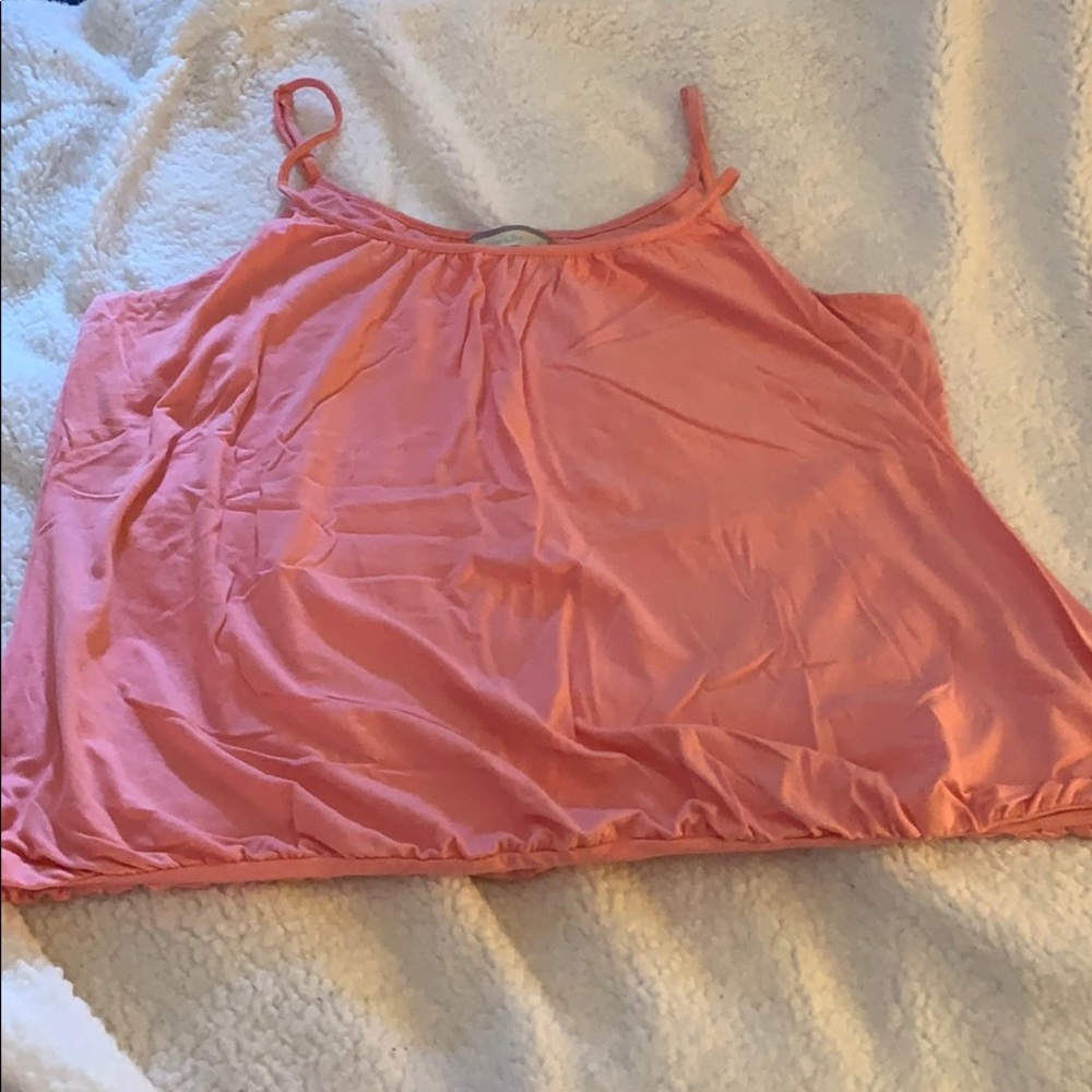 Zoe & Bella Pink PJ Tank Top